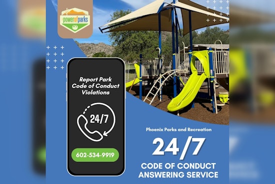 Phoenix Parks and Recreation Department Launches 24/7 Code of Conduct Hotline for Enhanced Park Safety