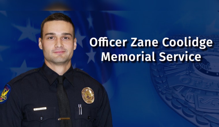 Phoenix to Honor Fallen Officer Zane Coolidge with Memorial Service and Procession