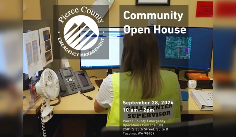 Pierce County Emergency Management Offers Insightful Open House on September 28 in Tacoma