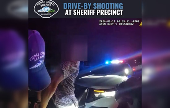 Pierce County Sheriff's Precinct in Parkland Targeted by Drive-by Shooting, Suspect Faces Multiple Charges