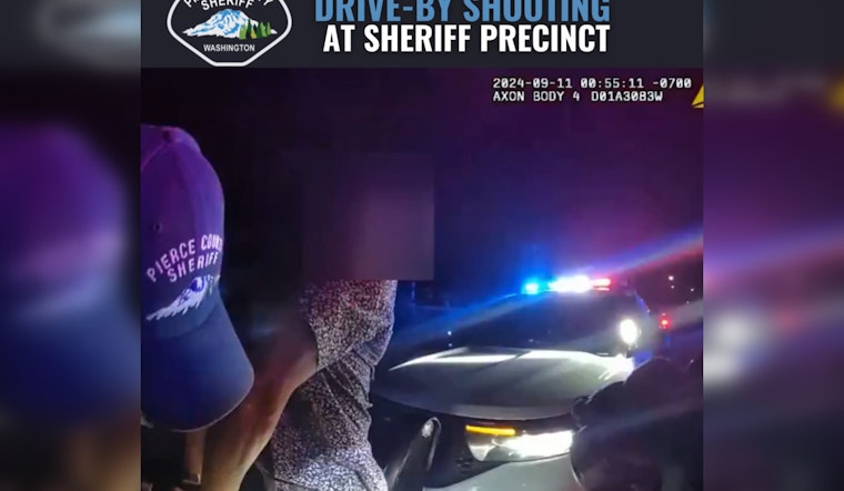 Pierce County Sheriff's Precinct in Parkland Targeted by Drive-by Shooting, Suspect Faces Multiple Charges