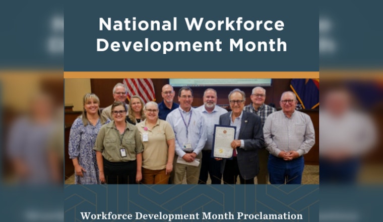 Pinal County Declares September as Workforce Development Month to Honor Local Economic Support Efforts