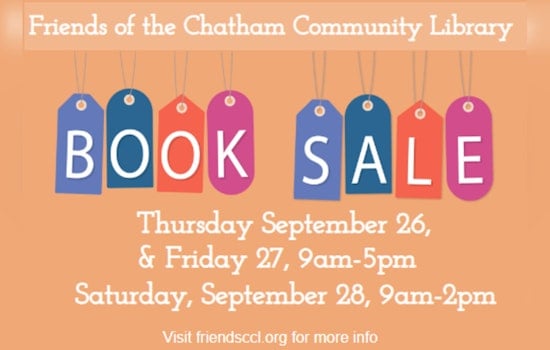 Pittsboro Fall Book Bonanza as Chatham Community Library Hosts Autumn Sale on Books and Media