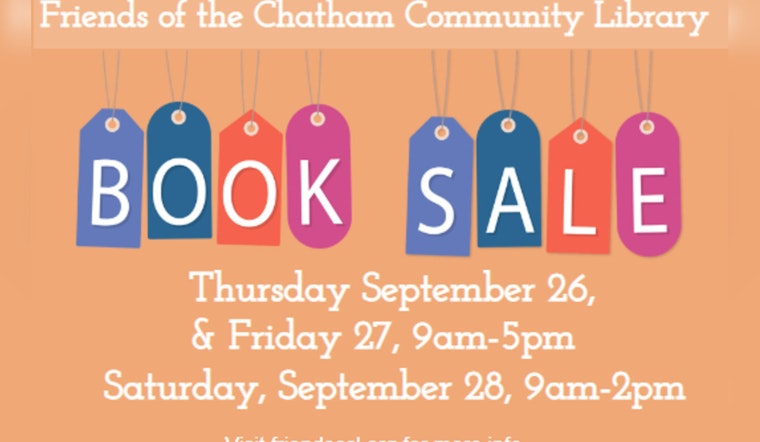 Pittsboro Fall Book Bonanza as Chatham Community Library Hosts Autumn Sale on Books and Media