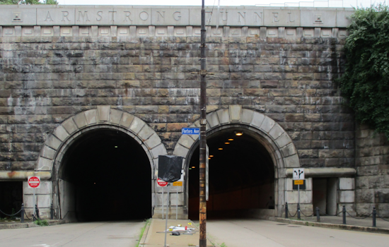 Pittsburgh Announces Temporary Closures of Armstrong Tunnel, Major Rehab Efforts to Disrupt Weekend Commutes