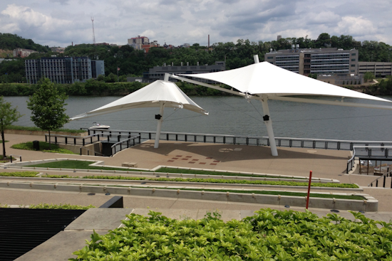 Pittsburgh Fireboat Team Douses Blaze at South Side Riverfront Park, No Injuries Reported
