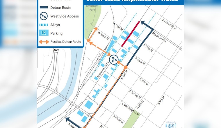 Plan Ahead: Mankato Officials Offer Traffic and Parking Tips for Bend of the River Festival Goers