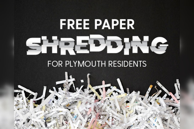 Plymouth Hosts Free Paper Shredding and Bicycle Recycling Event for Residents on October 1