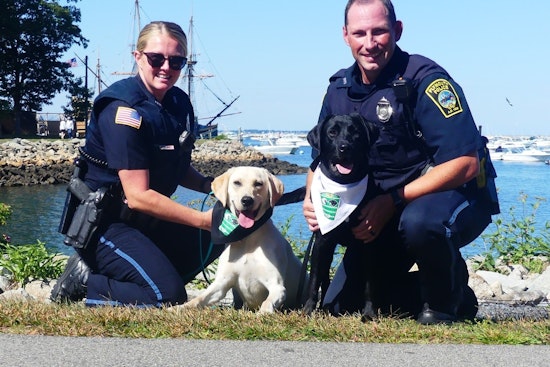 Plymouth Police Celebrate Local High School Rivalry with Thanksgiving Charity Patch Initiative