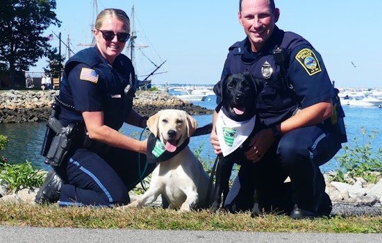 Plymouth Police Celebrate Local High School Rivalry with Thanksgiving Charity Patch Initiative