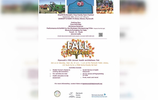 Plymouth Residents Invited to Sheriff McDonald's Family Farm Festival for Fun, Culture, and Community Outreach