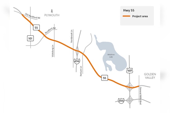 Plymouth's Northwest Boulevard to Close for Highway 55 Project, MnDOT Announces Detours