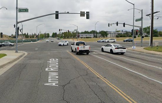 Pomona Man Arrested After High-Speed Chase Through Rancho Cucamonga Ends in Collision