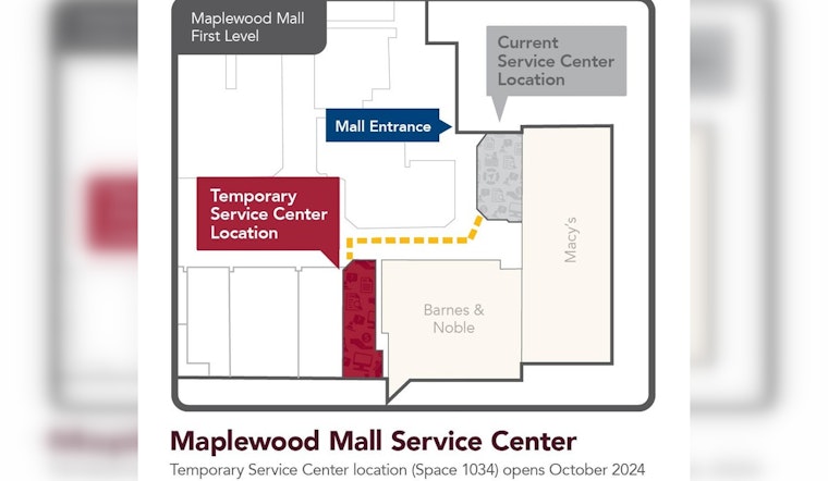 Ramsey County Maplewood Service Center to Operate from Maplewood Mall During Renovations