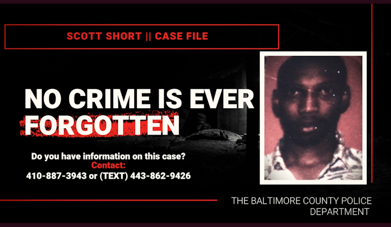 Randallstown Family Renews Appeal for Information on 1992 Cold Case Murder of Scott Short