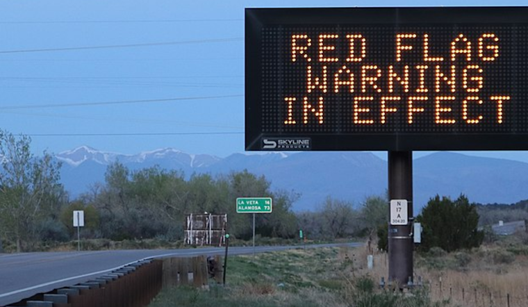Red Flag Warning for Denver and Eastern Plains: Residents Warned of Critical Fire Conditions Amid Strong Winds and Low Humidity