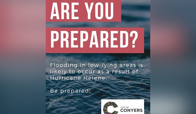 Rockdale Mobilizes for Hurricane Helene as City Partners with EMA to Strengthen Storm Preparations