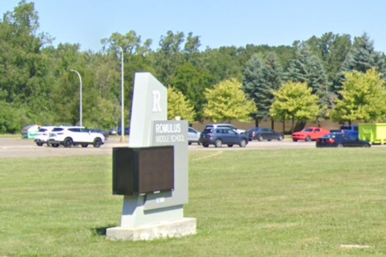 Romulus Middle School Parking Lot Scene of Post-Football Game Gunfire