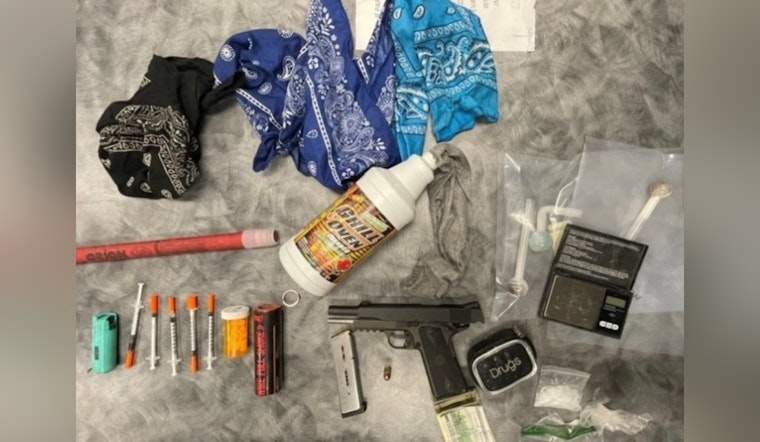 Roseville Police Detain Four, Seize Unserialized Firearm and Drugs During Traffic Stop on Fiddyment Road
