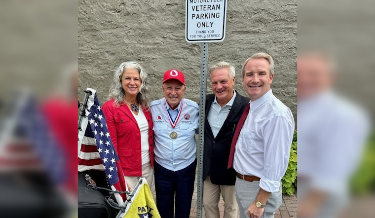 Roswell Salutes Military Veterans with Dedicated Motorcycle Parking