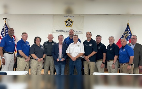 Roswell Senator John Albers Recognized by the Georgia Fraternal Order of Police for Legislative Achievements