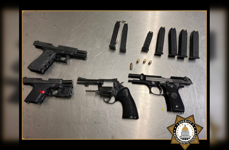 Sacramento Deputies Seize Three Guns, Charge Two in Herald After Negligent Discharge Incident