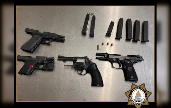 Sacramento Deputies Seize Three Guns, Charge Two in Herald After Negligent Discharge Incident