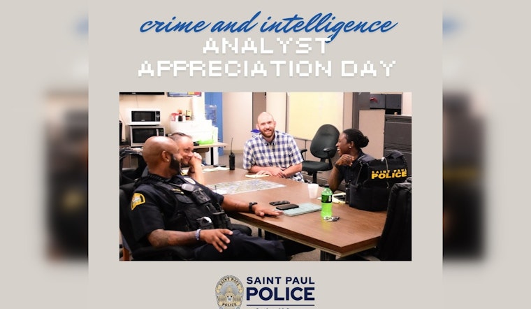 Saint Paul Police Department Honors the Silent Guardians of Public Safety on Analyst Appreciation Day