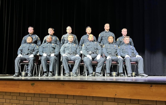 Saint Paul Welcomes Twelve New Officers to Its Police Department