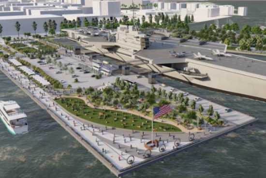 San Diego's Navy Pier Prepares for Transformation with Demolition of Building 11 to Make Way for Freedom Park