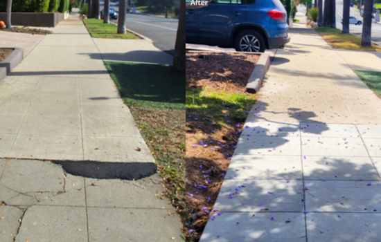 San Diego's Safe Sidewalks Program Celebrates Milestone in First Year with 100 Projects Underway