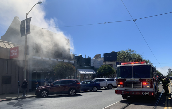 San Francisco Firefighters Douse Blaze on West Portal Avenue, No Injuries Reported