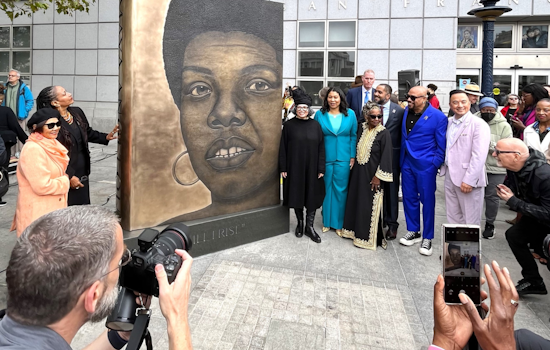 San Francisco Unveils Monument Honoring Maya Angelou, a Historic Addition to City's Civic Art Collection