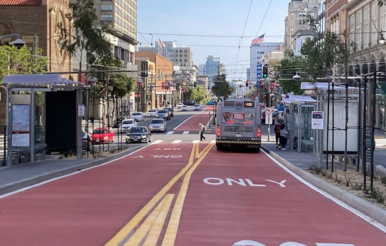 San Francisco's Van Ness Avenue Bus Rapid Transit Project Earns Prestigious Silver Rating