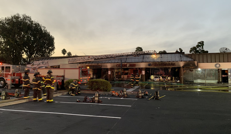 San José Strip Mall Engulfed in Flames as Firefighters Tackle 3-Alarm Inferno on Alum Rock Avenue