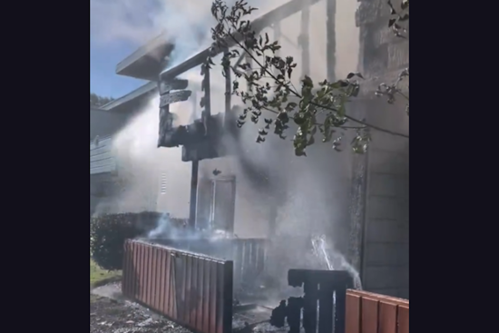 San Leandro Apartment Fire Claims One Life and Family Dog, Displaces 12 Residents