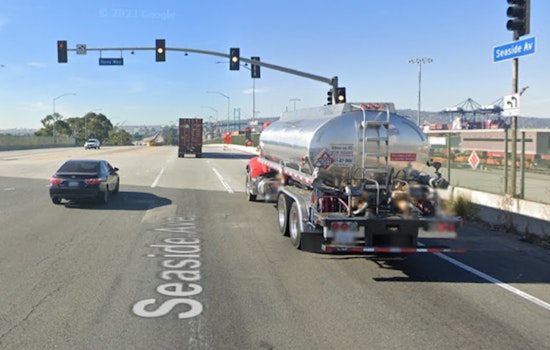 San Pedro's 47 Freeway Closure, Overturned Semi-Truck with Lithium Batteries Sparks Extended Firefighting Efforts