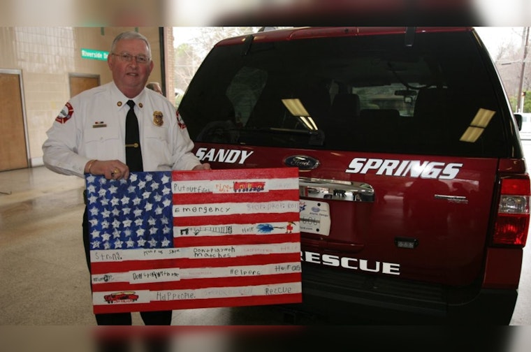 Sandy Springs Commemorates Beloved Inaugural Fire Chief Jack McElfish's Lifelong Service Following His Passing