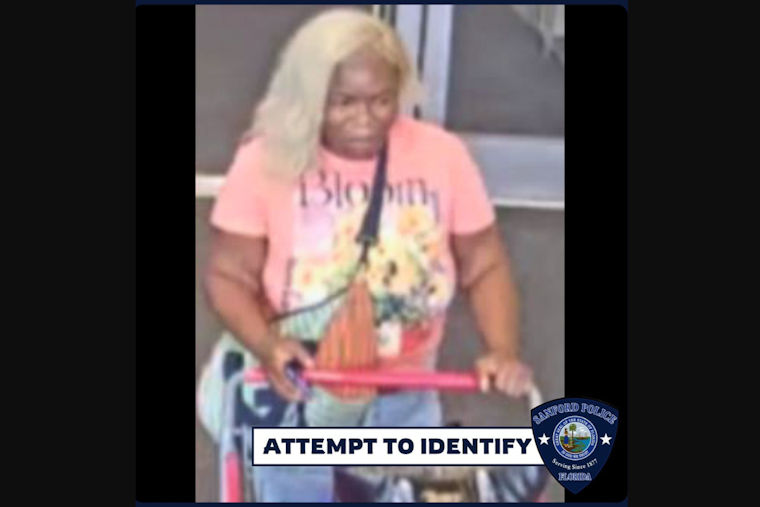 Sanford Police Seek Public's Help to Identify Suspect in Target Vitamin and Rogaine Theft