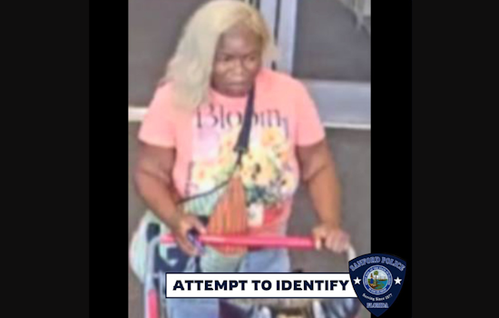 Sanford Police Seek Public's Help to Identify Suspect in Target Vitamin and Rogaine Theft