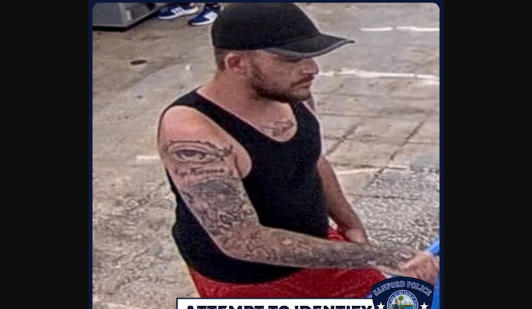 Sanford Police Seek Public's Help to Identify Walmart Theft Suspect Caught on Camera