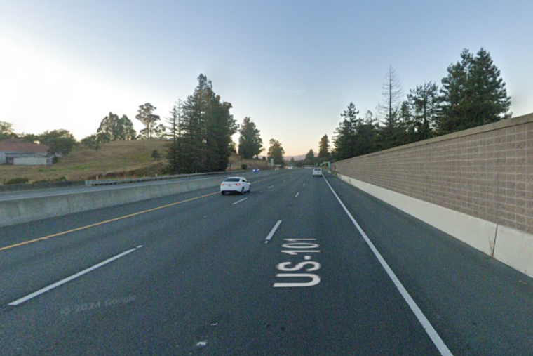 Santa Rosa Pedestrian Fatally Struck After Fleeing Across US-101, Investigation Underway