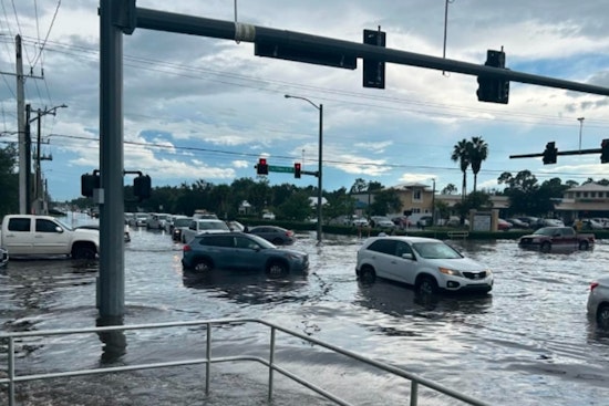 School Bus with Six Children Evacuated Amidst Floodwaters in Port St. Lucie