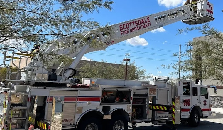 Scottsdale Firefighters Triumph Over Gate Fire, Safeguarding Homes Against 1,000-Acre Blaze