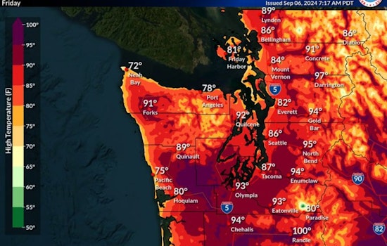 Seattle Swelters Under Heat Advisory as Temperatures Soar, Residents Urged to Take Precautions