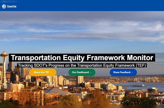 Seattle Unveils New Public Dashboard to Track Transportation Equity Goals