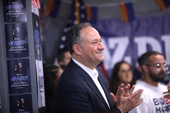 Second Gentleman Doug Emhoff Stumps in Portland, Boosting Harris-Walz Election Drive in the Pacific Northwest