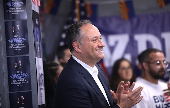 Second Gentleman Doug Emhoff Stumps in Portland, Boosting Harris-Walz Election Drive in the Pacific Northwest