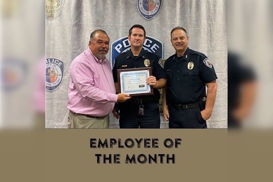 Seguin PD Honors Lt. Lance Wright as Employee of the Month for Exceptional Leadership and Service
