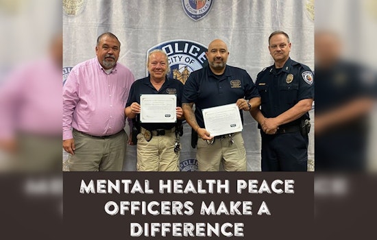 Seguin Police Officers Honored with MAD Award for Exceptional Mental Health Crisis Intervention